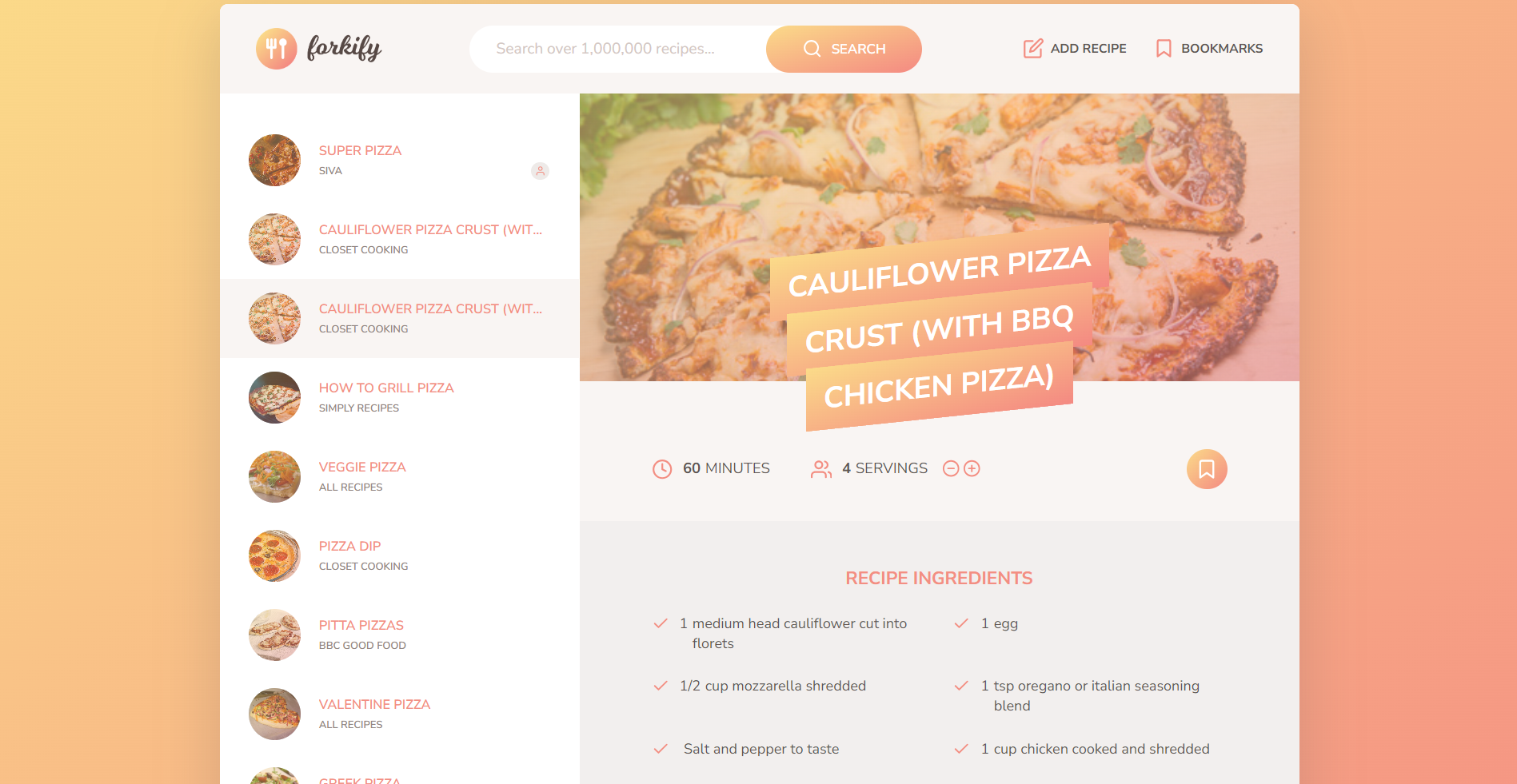 Forkify App